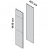 Боковые панели для высоких шкафов (комплект 2 шт.), артикул 0010334