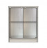 Шкаф низкий со стеклянными дверками, артикул 0011236