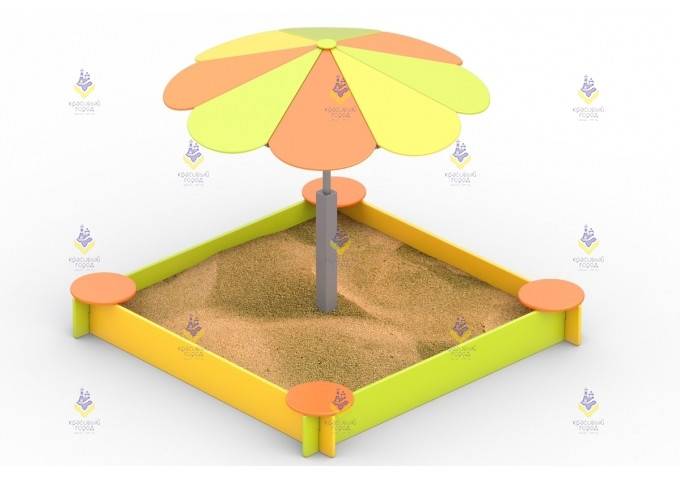 Песочницы для детей: виды, материалы изготовления, требования ГОСТ и СанПиН