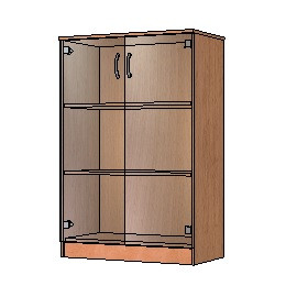 Cтеллаж cредний со стеклом, артикул 0004354 Cтеллаж cредний со стеклом, артикул 0004354