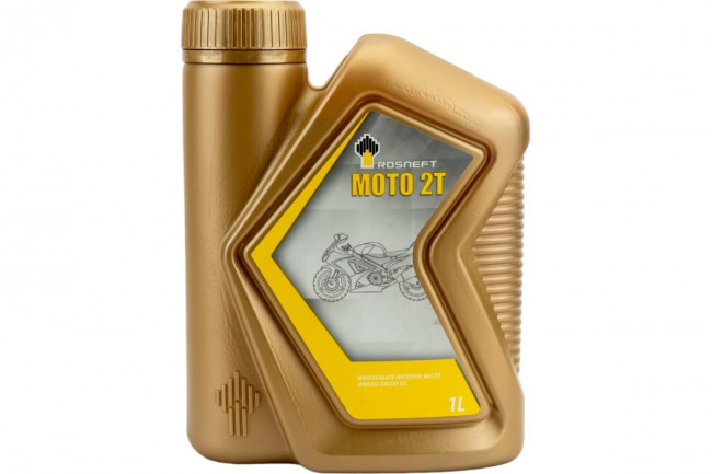 Минеральное моторное масло Rosneft MOTO 2Т, артикул 0012986