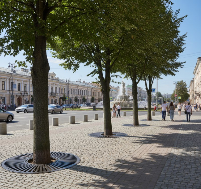 Приствольная решетка, артикул 0013596